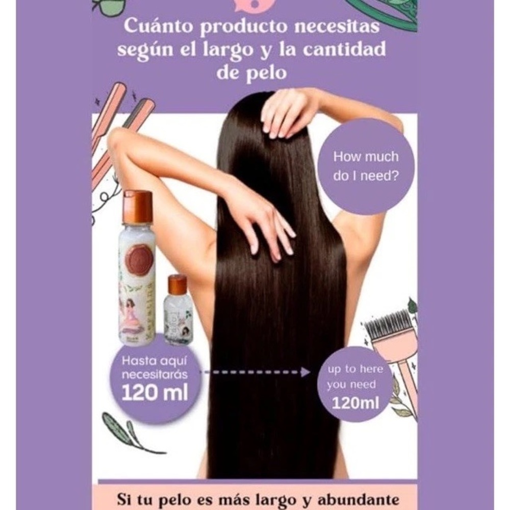 12 Natural Oils with RITUAL BOTANICO Organic Keratin 250 ML - Deep Hair Care - Picture 4 of 7